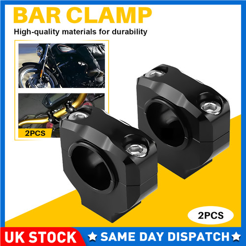Handlebar riser clamps - riser,