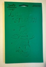 10 Plaid Christmas Stencils Unused