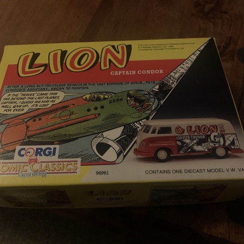 Boxed immaculate corgi comic - boxed,