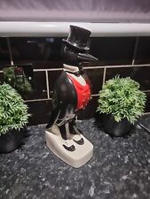 Vintage Straight Bourbon Whiskey Crow Decanter Frankfort Kentucky 70s OLD CROW