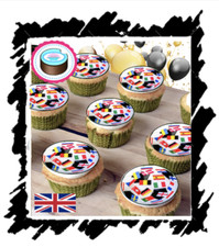 EURO FLAG CHAMPIONSHIP EDIBLE