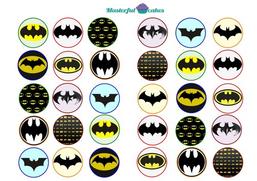 Mixed batman logo design - 30, x