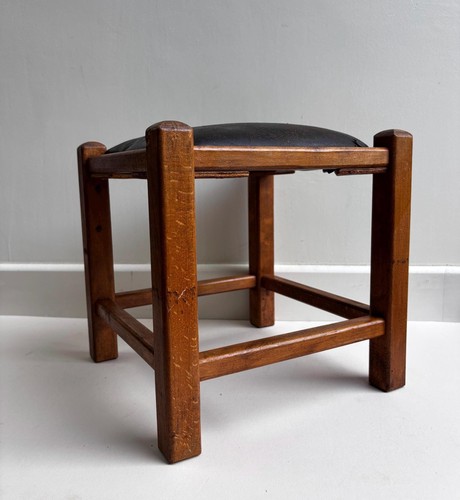 Vintage oak leather - oak,