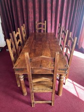 Jali Sheesham 8 Seater Solid