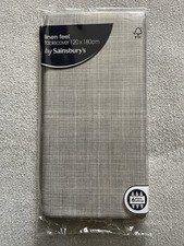 Sainsbury’s grey Linen feel