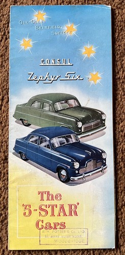Ford consul zephyr sales - 6,