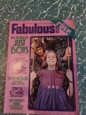 Vintage FABULOUS 208 Magazine 30 OCTOBER 1971 David Cassidy/New World/Boys FB57
