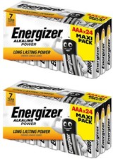 Energizer AAA Alkaline Power Batteries  Value Pack 48 Batteries