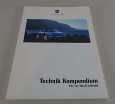 Technology Compendium Porsche 911 Carrera / S Cabriolet Type 997 Status 10/2004