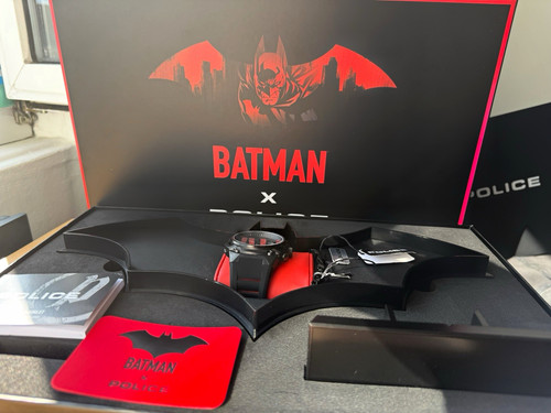 Police batman black - x,