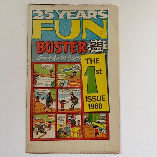 Buster comic 25th anniversary - comic,