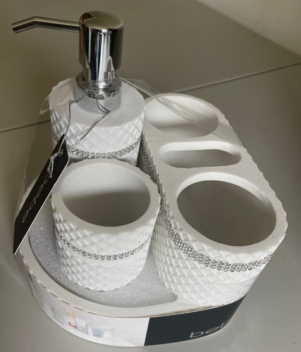 New bathroom organizer set - bathroom,