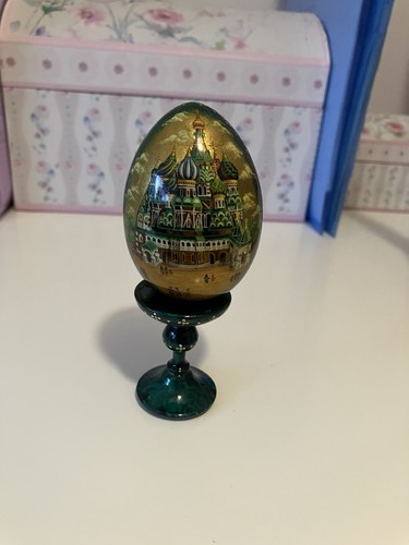 Decorative russian egg - russian, on