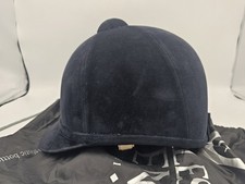 Charles Owen Fian Navy Velvet