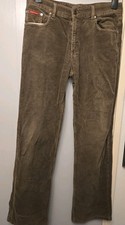 Mens Brown Corduroy Trousers