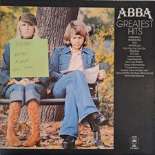 Abba Greatest Hits Vinyl Record VG+/VG EPC 69218 1976