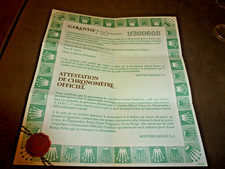 100% original Rolex reference