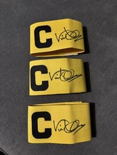 Viv Anderson Signed Captains Armband Nottingham Forest F.C England