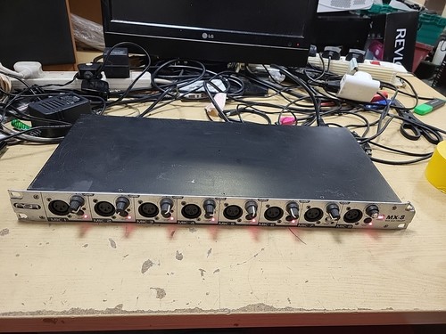 Asr channel mic preamp - mx-8,