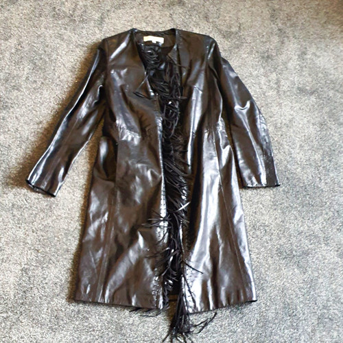 Karen millen black leather - black,
