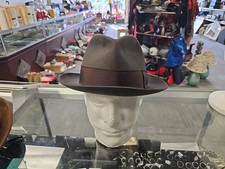 Borsalino Alessandria Felt Hat Size 60 / 7.5 US 