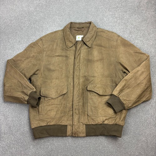 Leather flying jacket adult - leather,