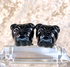 Dunhill Black Bulldog Chain Type Cufflinks Special Edition