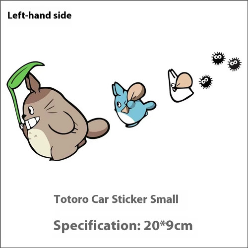 Totoro car stickers scratches - totoro,