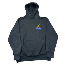 Palace SS19 Jobsworth Apple Hoodie Tri-Ferg Sweatshirt Black Mens Medium