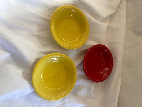 Lot fiesta ware berry bowls - fiesta,