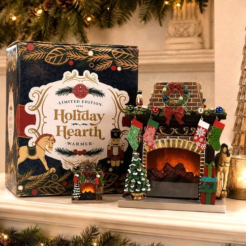 Scentsy 2020 holiday hearth - holiday,
