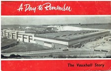 VAUXHALL 1958 FACTORY TOUR PROGRAMME (WITH VICTOR VELOX CRESTA PROD LINE PHOTOs)