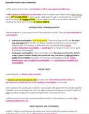 UK Criminal Law Revision Bundle / Homicide, Fraud, Theft, Offences and defences