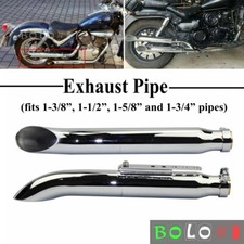 Chrome Motorcycle Muffler