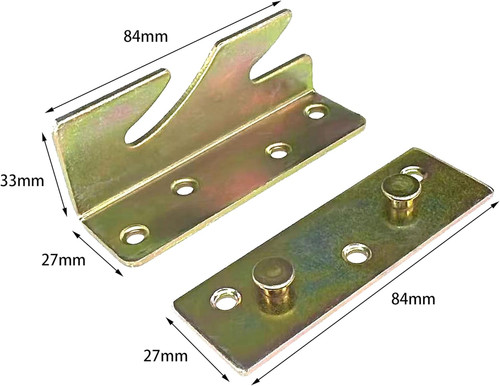 Pcs heavy duty bed rail - 4,