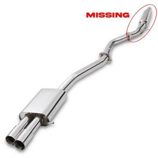 RD3525 2.5" CAT BACK EXHAUST