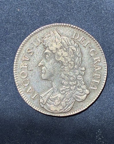England 1687 james crown - 1687,, ii
