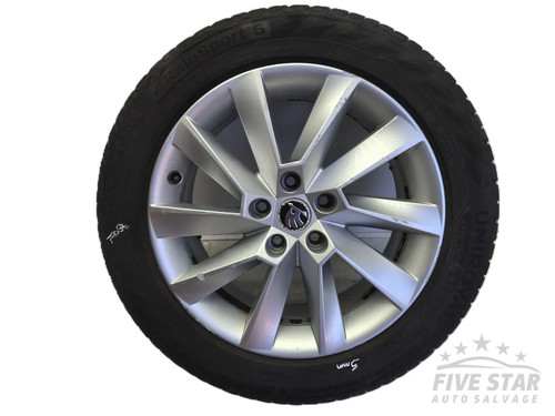 Skoda superb r17 alloy wheel - skoda,