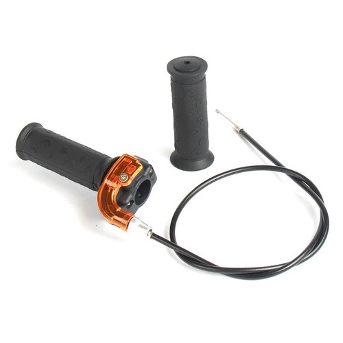Restrictable twist throttle - twist,