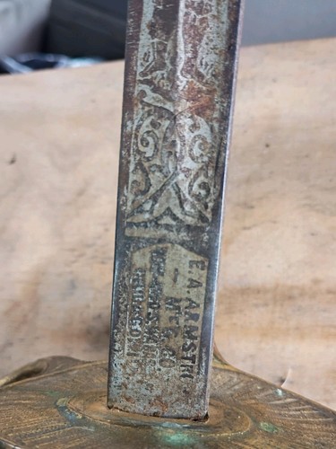 Armstrong brass hilt - armstrong, brass-hilt