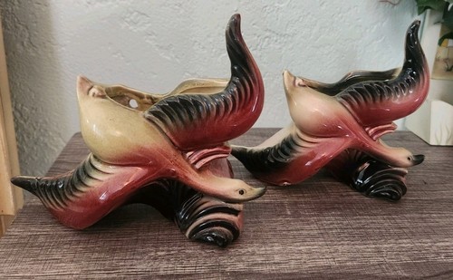 Hull pottery flying ducks wall - flying,