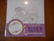 Pack of 10 Iron-on Embroidery