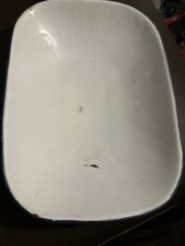 Spare Metal Enamel Vintage Kitchen Balance Scales 30 X 21 Cm Approx