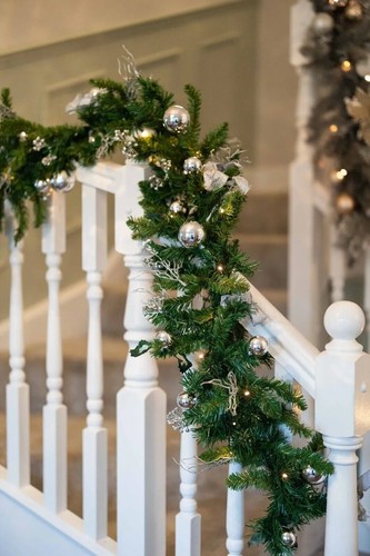 Christmas led silver - christmas, garland