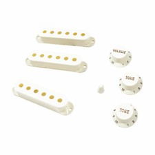 Fender Pure Vintage '60s Stratocaster Accessory Kit w/ Pickup Covers & Knobs (V…