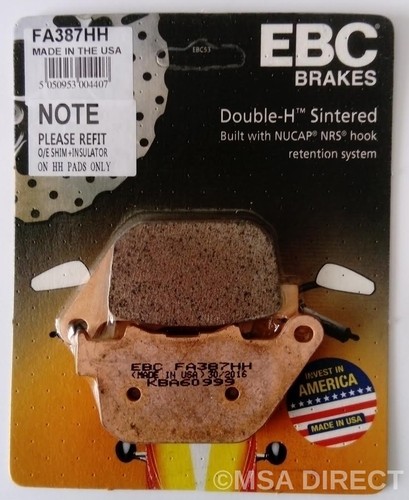 Ebc sintered rear disc brake - ebc,