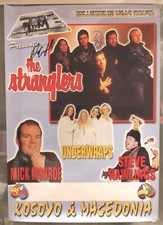 The Stranglers Poster Signed 2000 Milenum Year Tours