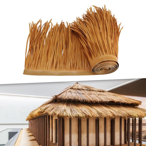 Straw roof thatch - straw, artificial