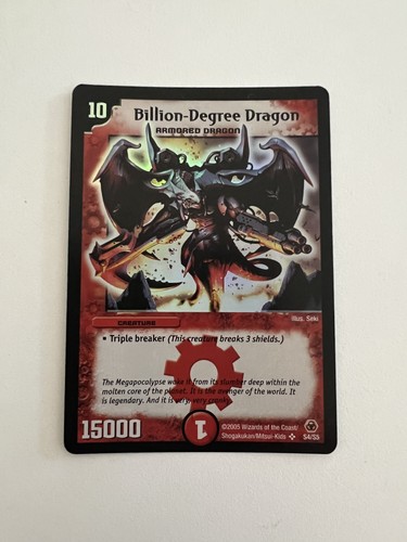 Duel masters billion degree - duel, billion-degree