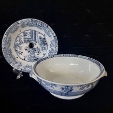 Vintage Chinese Blue & White